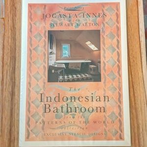 Indonesian Bathroom Stencil Kit by Jocasta Innes - Patterns of the World NIP